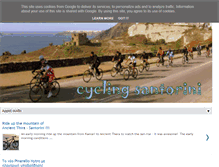 Tablet Screenshot of cyclingsantorini.gr